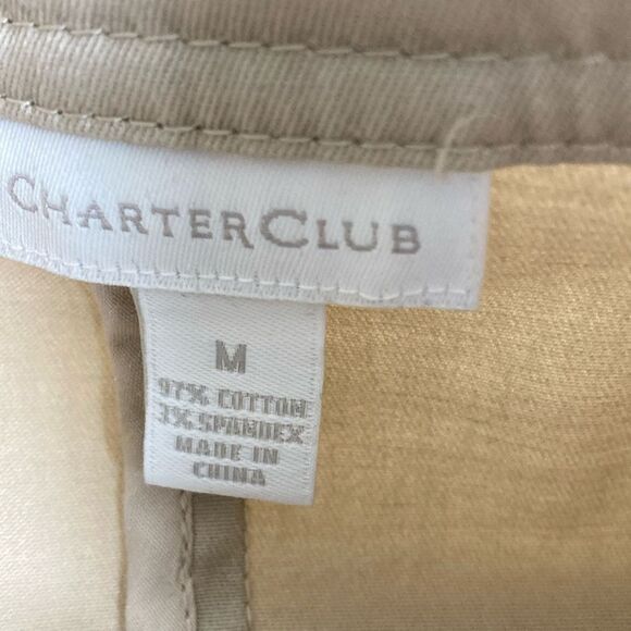 NWT CHARTER CLUB M Utility Jacket - Picture 3 of 13